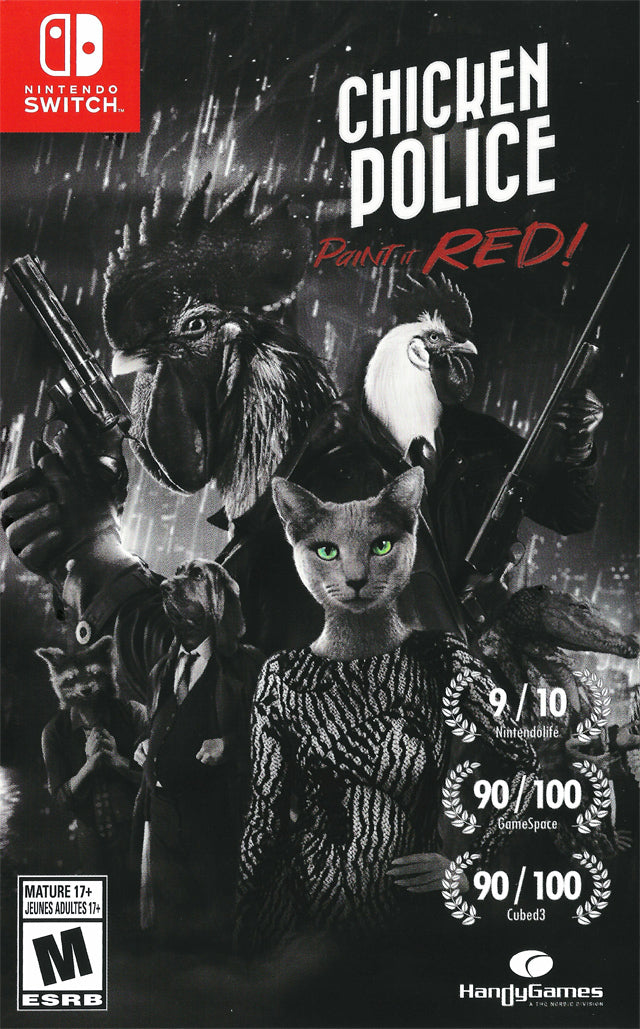 Chicken Police Paint It Red!