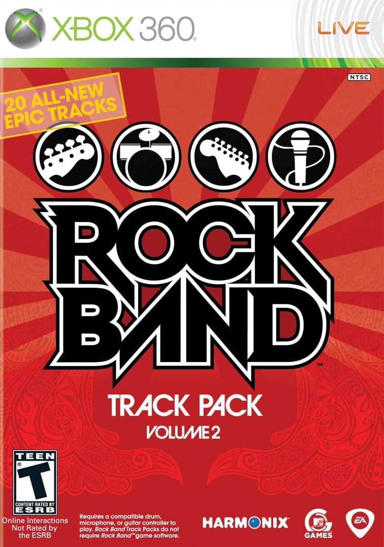 Rock Band Track Pack Volume 2