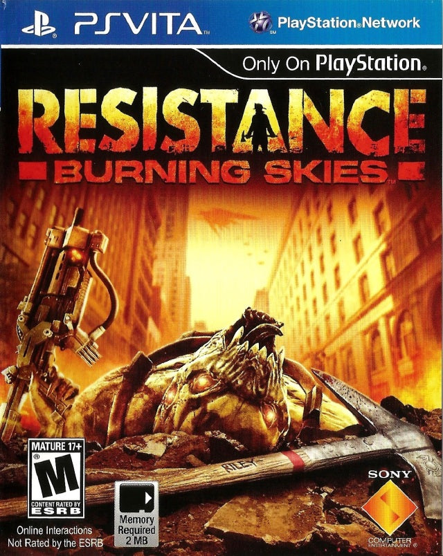 Resistance Burning Skies