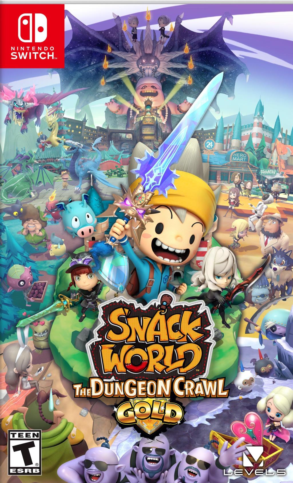 Snack World The Dungeon Crawl Gold
