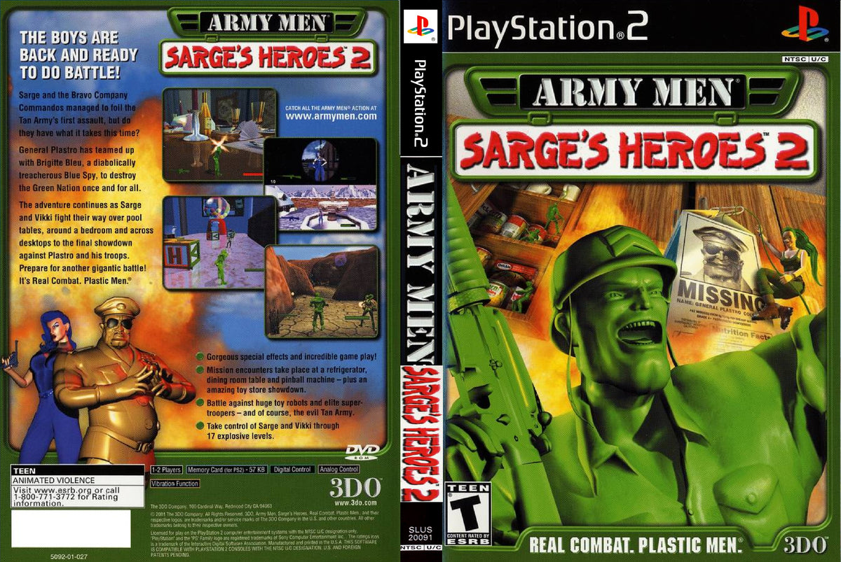 Army men sarges heroes 2 strategy 2024 guide