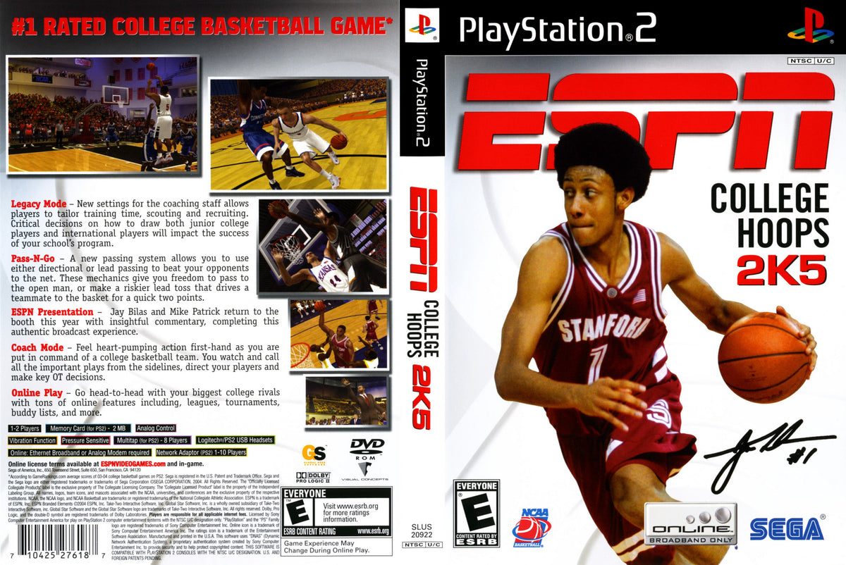 PC周辺機器 College Hoops 2k5 / Game ESPN College Hoops 2K5 -- Gameplay (PS2) - YouTube