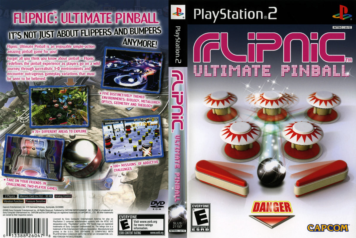 Pinball Fun – Jeu PS2 Complet PAL (Sony) – Très Bon état