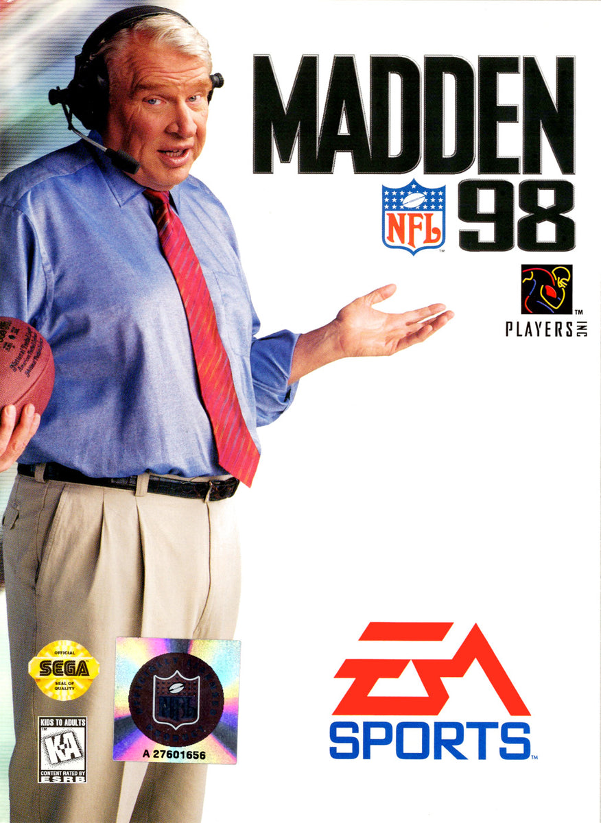 Madden NFL 98 Sega Genesis Gameplay HD 