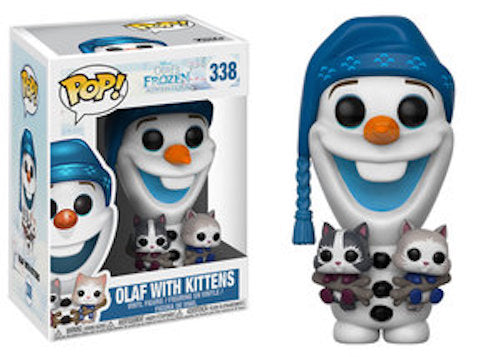 Olaf with Kittens