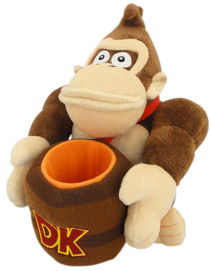 Donkey Kong Barrel Plush
