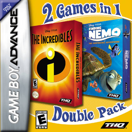 The Incredibles Finding Nemo duel pack
