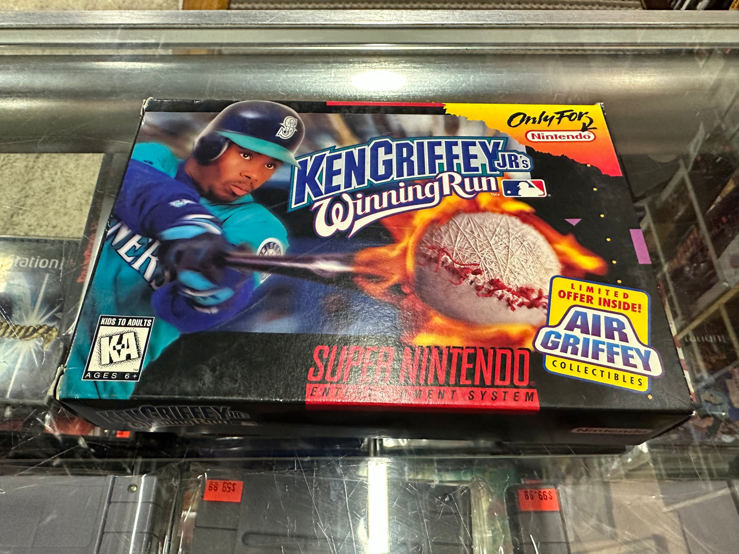 Ken Griffey Jr’s Winning Run CIB