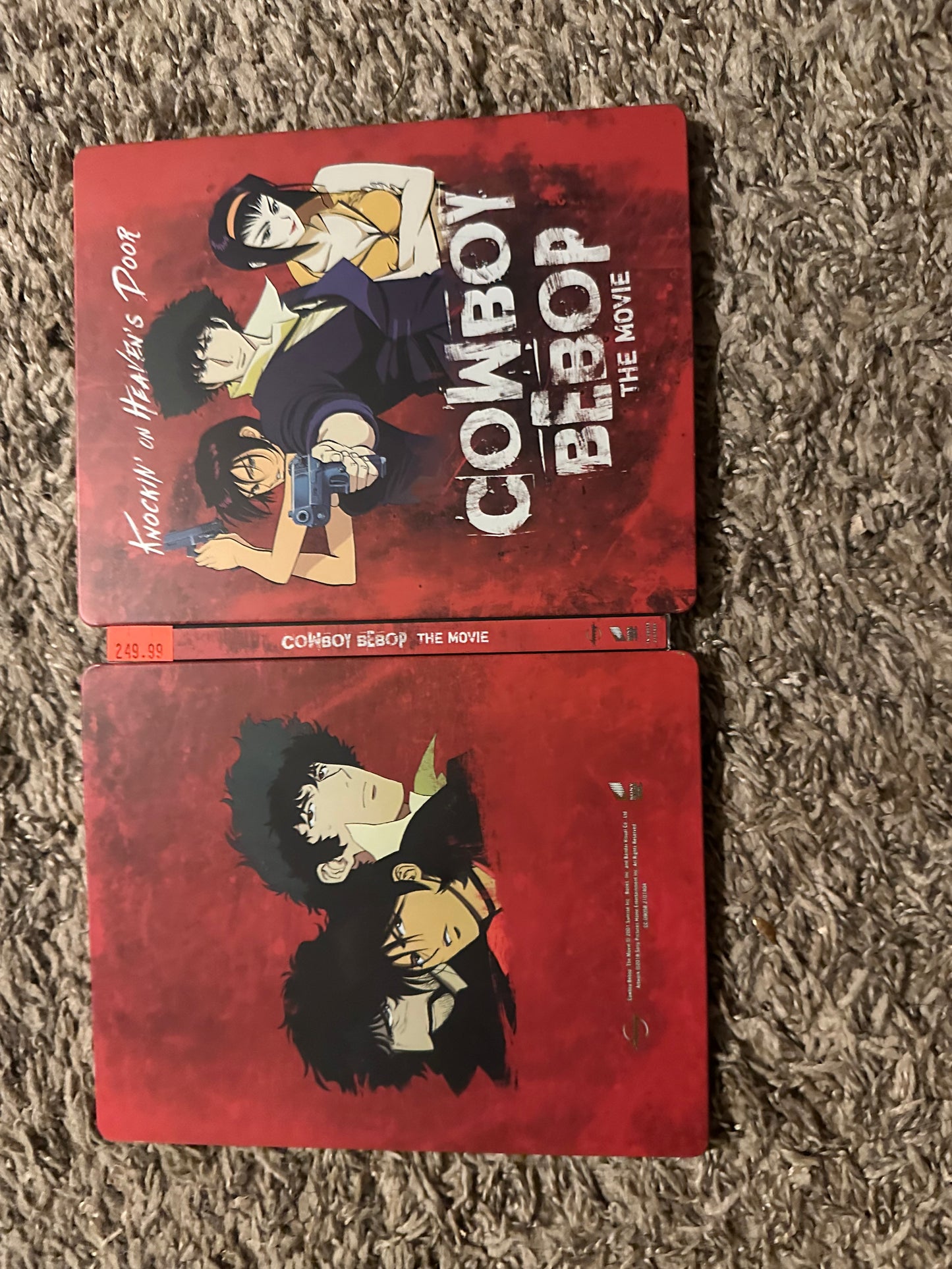 Cowboy Bebop Movie Steelbook Blu Ray