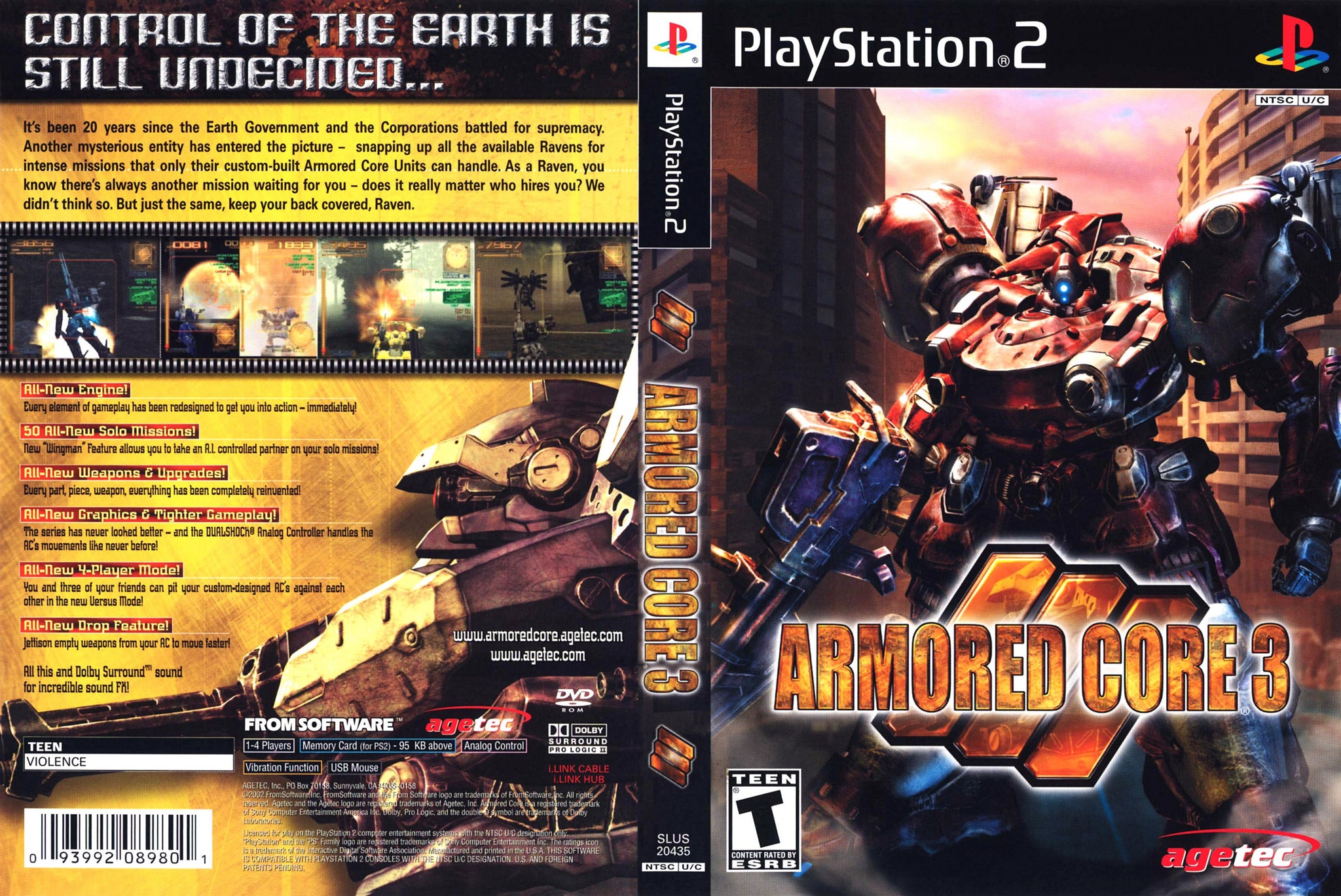 Armored Core series overview (armored core 3) 