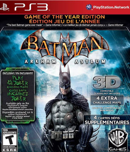 Batman Arkham Asylum - Game of The Year