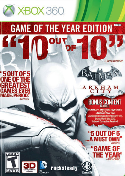 Batman: Arkham City - Game of the Year Edition