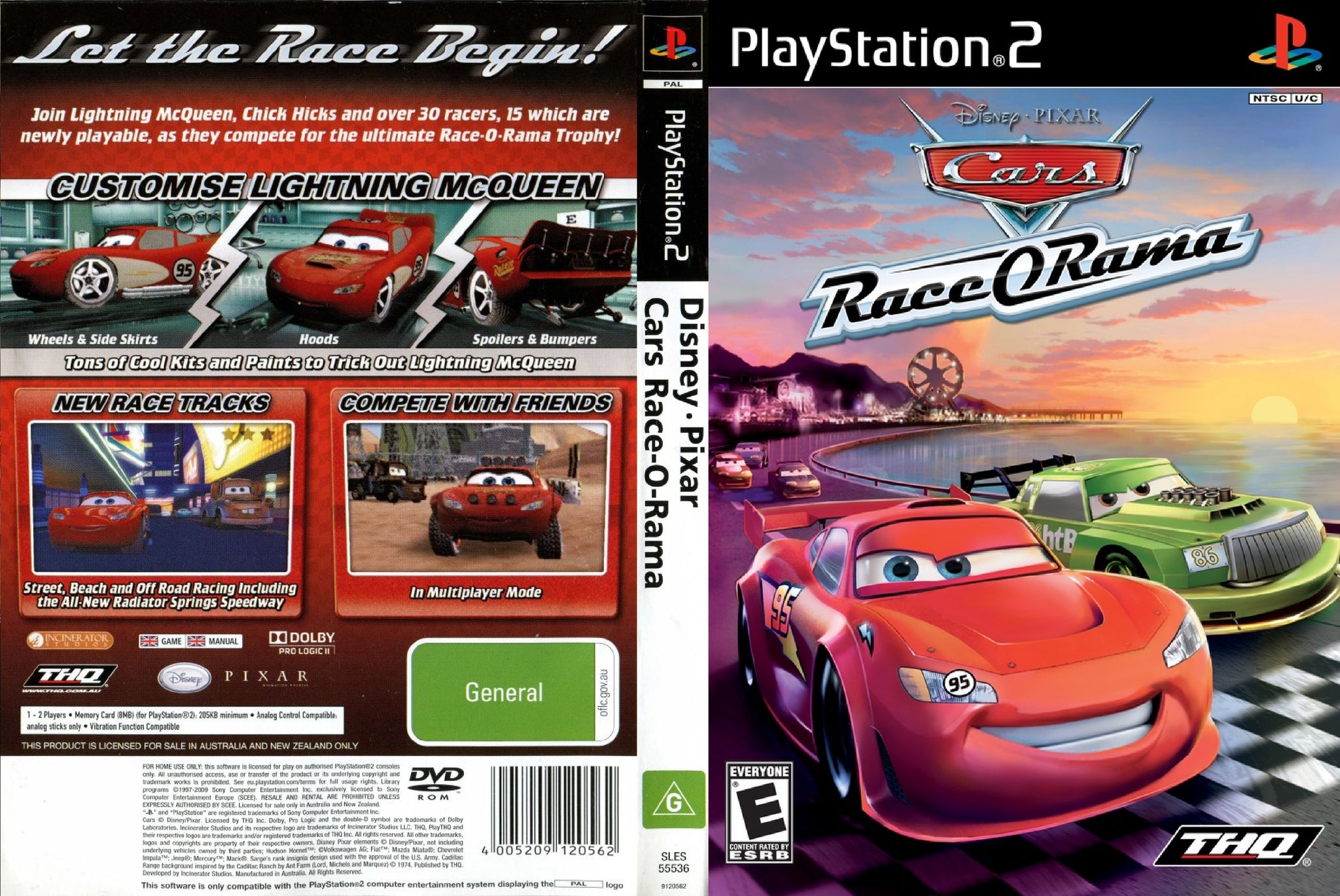 Cars Race-O-Rama THQ Video Games for sale