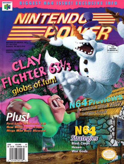 Vol. 97 - Clay Fighter 64