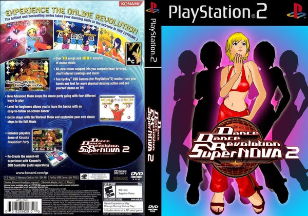 Dancing Stage SuperNOVA 2, Jogo PS2