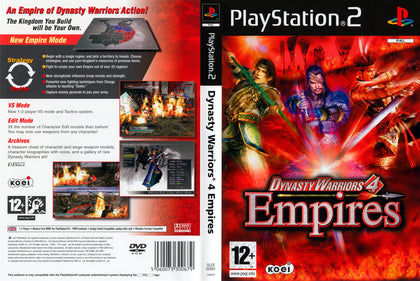 Dynasty Warriors 4 Empires