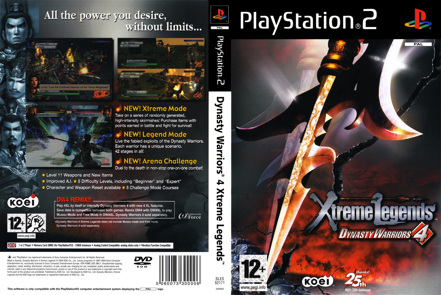 Dynasty Warriors 4 Xtreme Legends