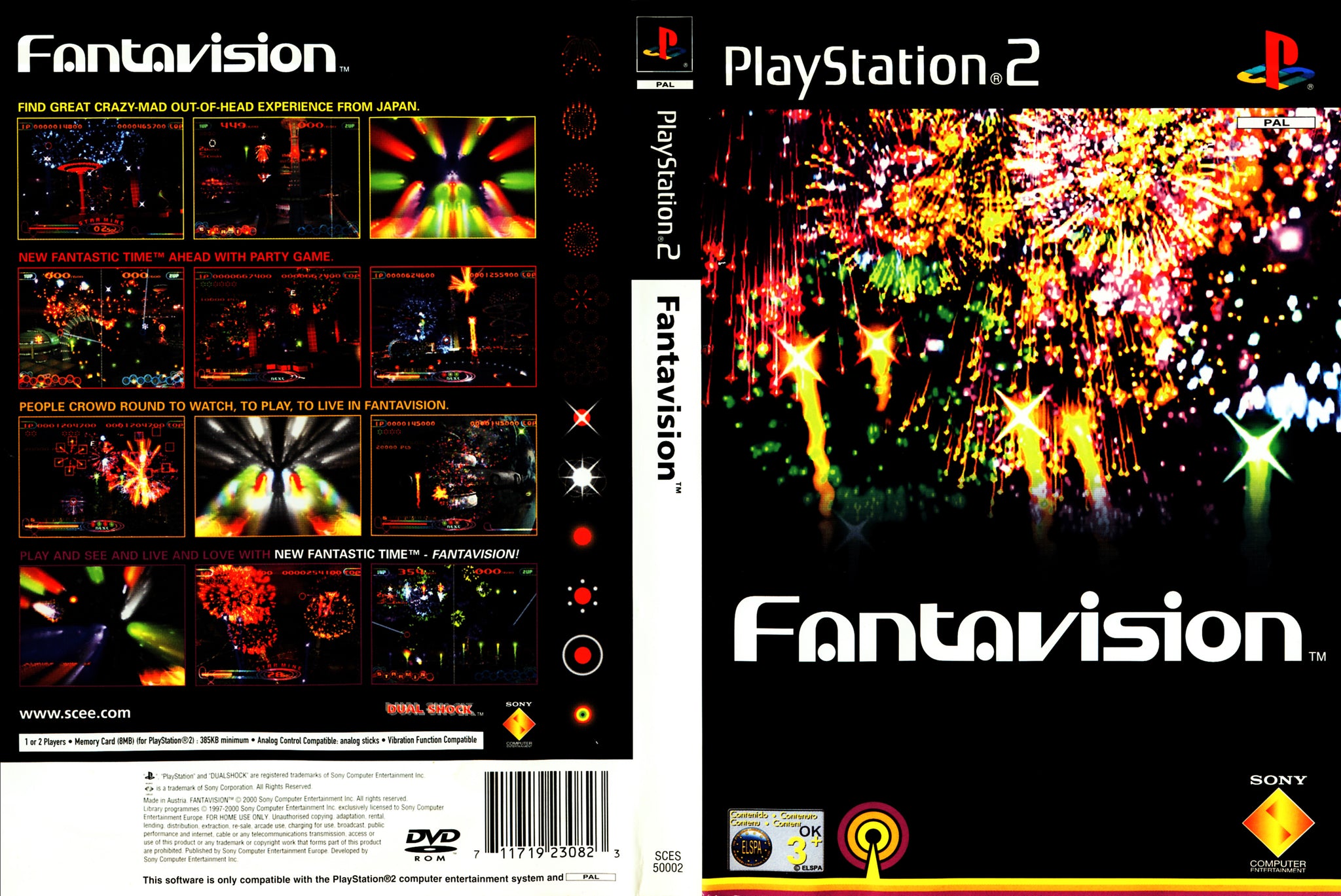 Jogo de lançamento do PS2, Fantavision volta para o lançamento do