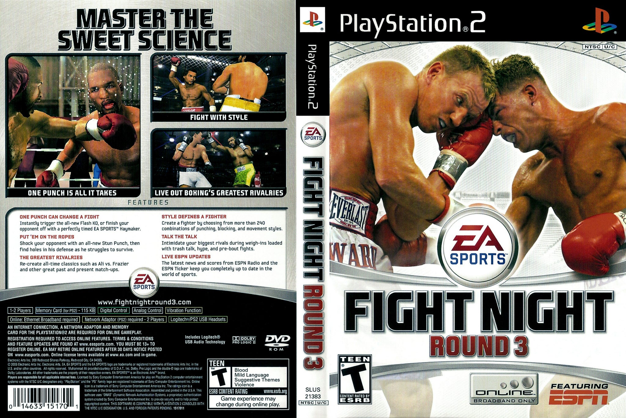 Fight Night : Round 3 sur PlayStation 3