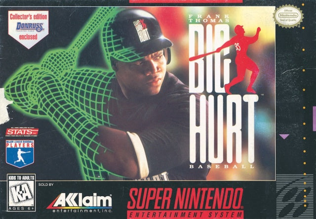 Frank Thomas Big Hurt Baseball
