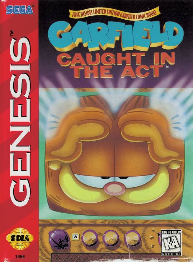 Garfield Caught In The Act