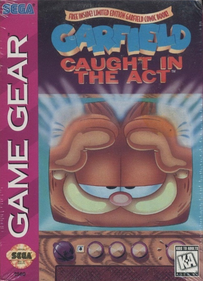 Garfield Caught In The Act