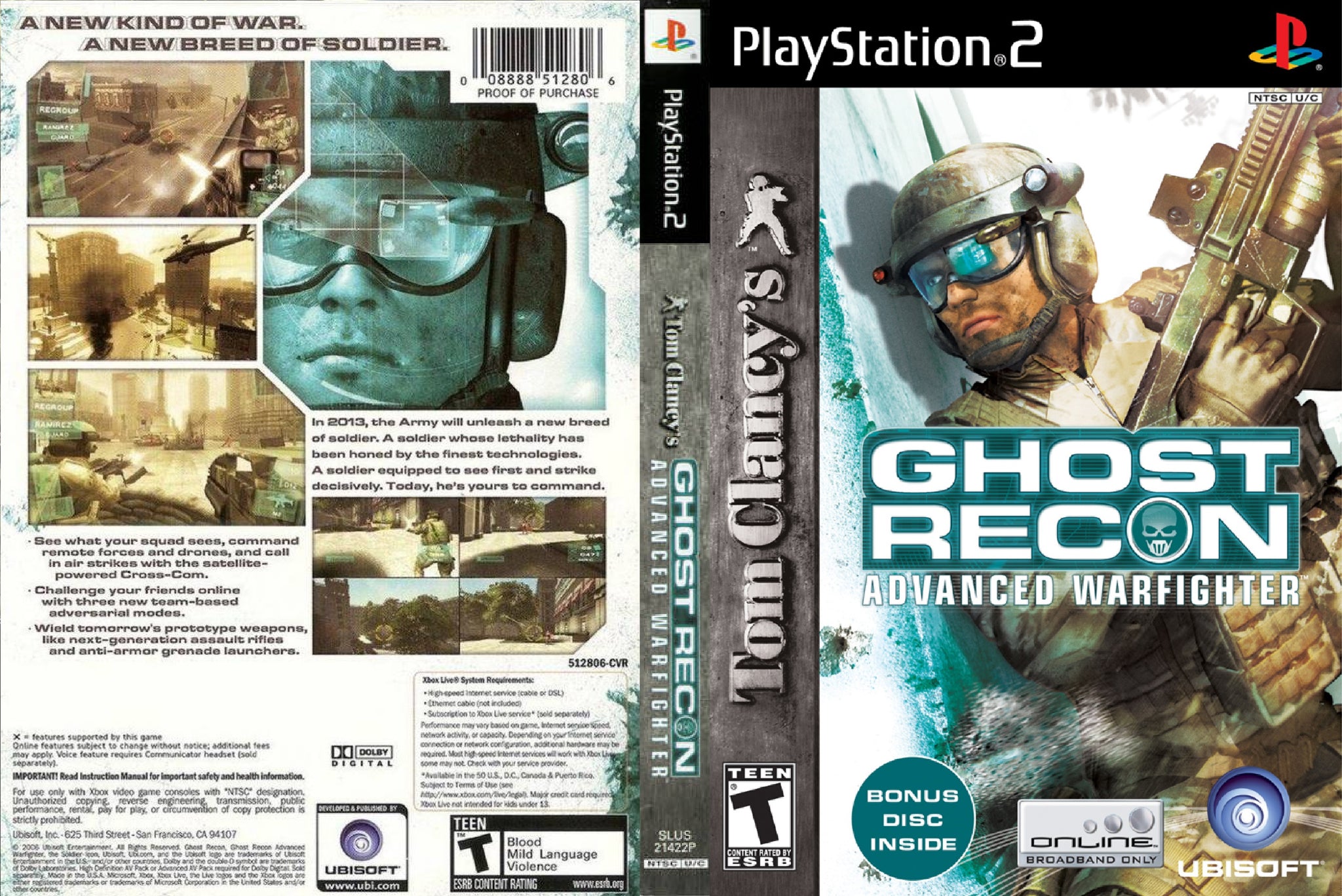 Tom Clancy's Ghost Recon Jungle Storm PS2 (Gebraucht) in Köniz für CHF Tom Clancy's Ghost Recon Jungle Storm PS2 (Gebraucht) in Köniz für CHF