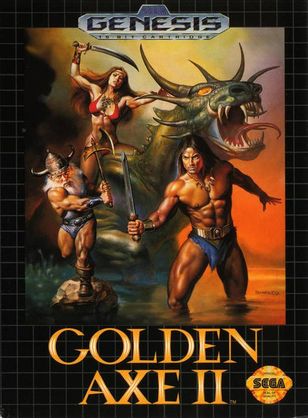 GOLDEN AXE II / ゴールデンアックスII [MD] Golden Axe II Mega Drive Japan Version | eBay