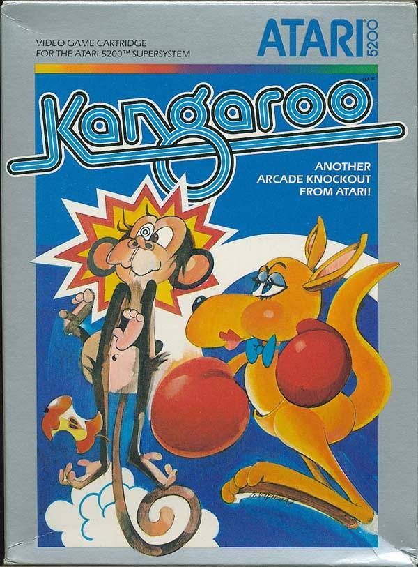 Jeu ATARI 2600 CARTOUCHE KANGAROO en LOOSE Jeu ATARI 2600 CARTOUCHE KANGAROO en LOOSE