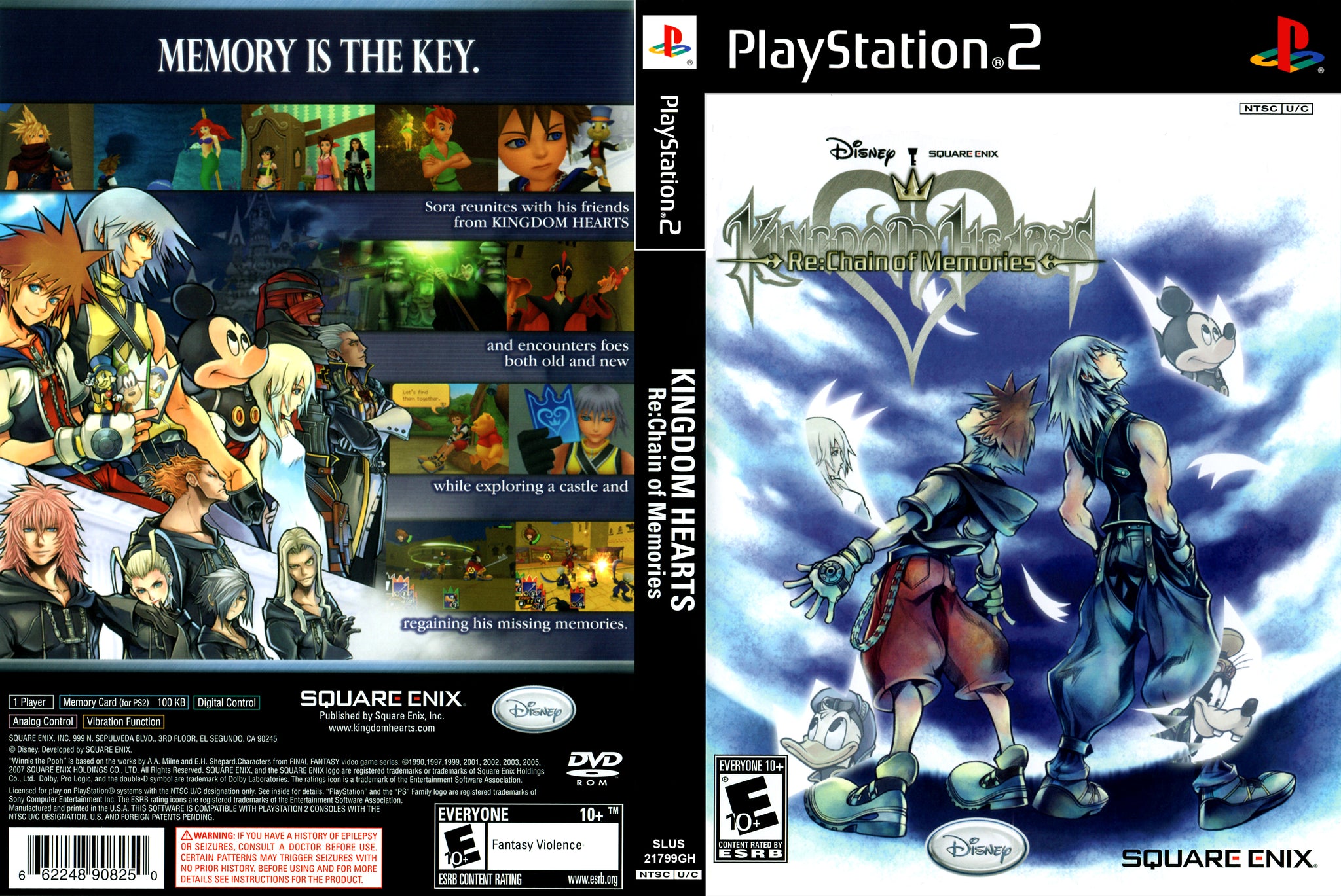 Kingdom Hearts Re:Chain Of Memories