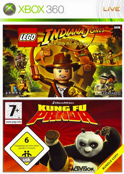 LEGO Indiana Jones The Original Adventure / Kung Fu Panda bundle