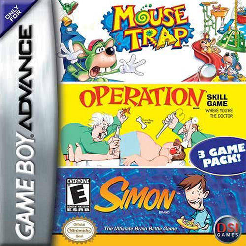 Mousetrap Operation Simon 3-in-1 Pack