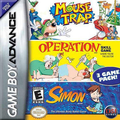 Mousetrap Operation Simon 3-in-1 Pack