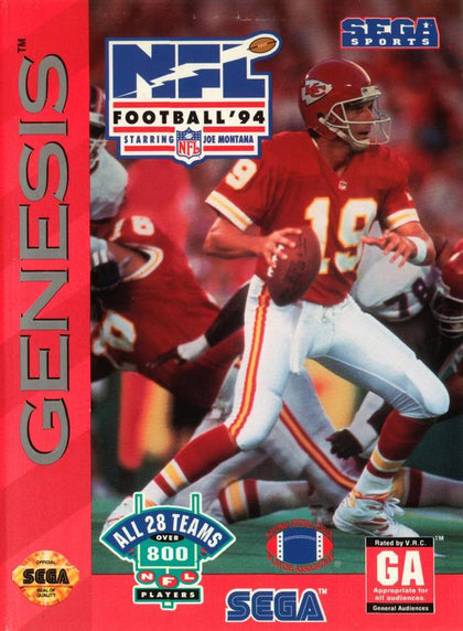 NFL Football 94 Starring Joe Montana