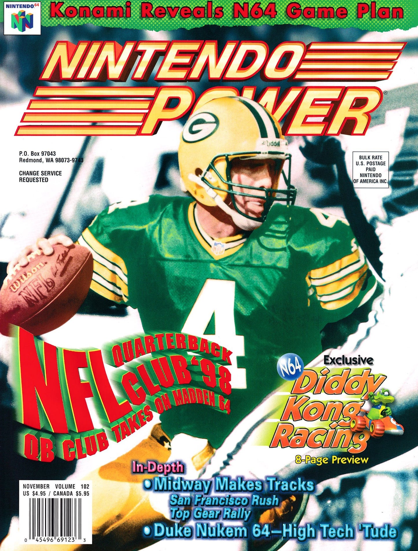 Vol. 102 - NFL Quarterback Club '98