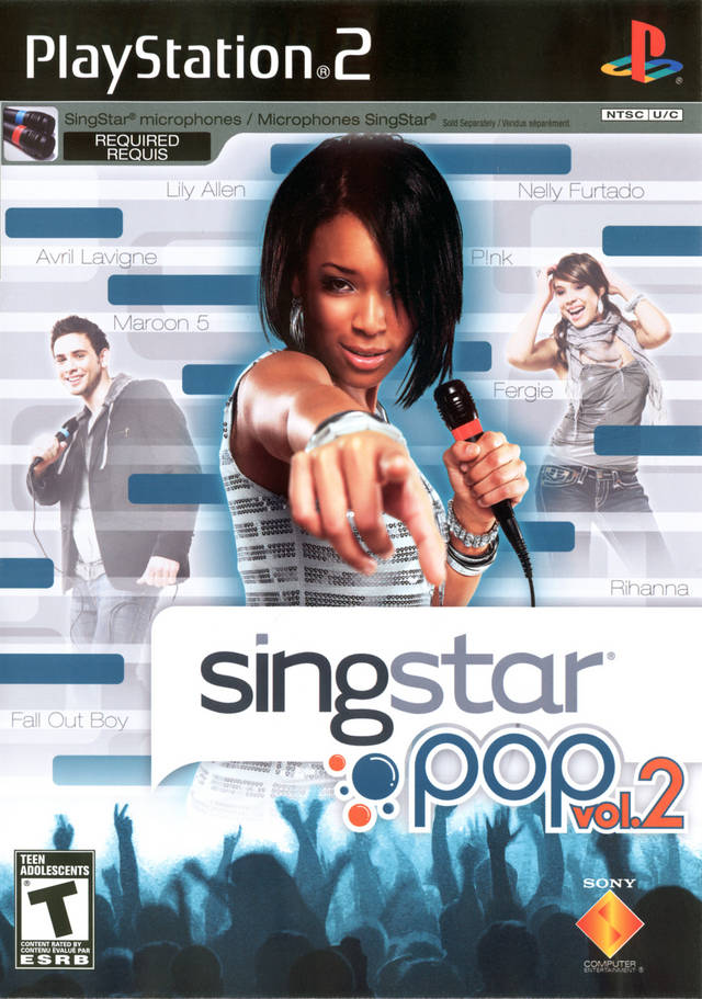PlayStation2 - 【PS2】シングスターポップ【海外ソフト】 Amazon.com: SingStar Pop - PlayStation 2 : Video Games