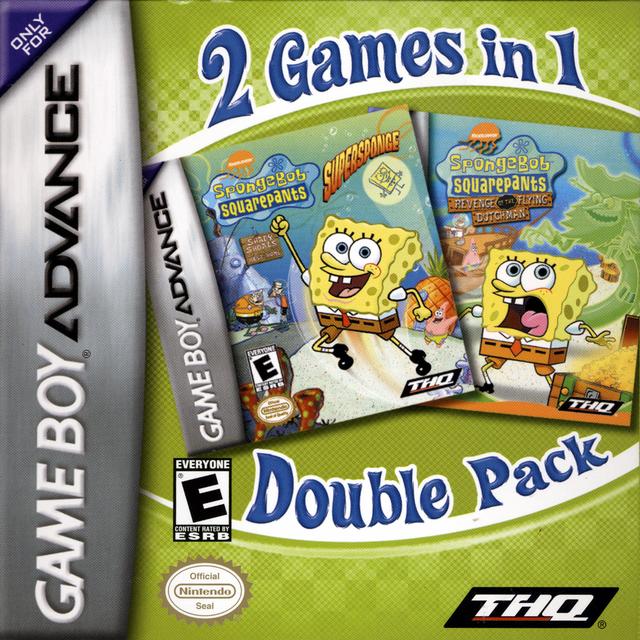 SpongeBob SquarePants Super Sponge & Revenge of the Flying Dutchman 2 Pack