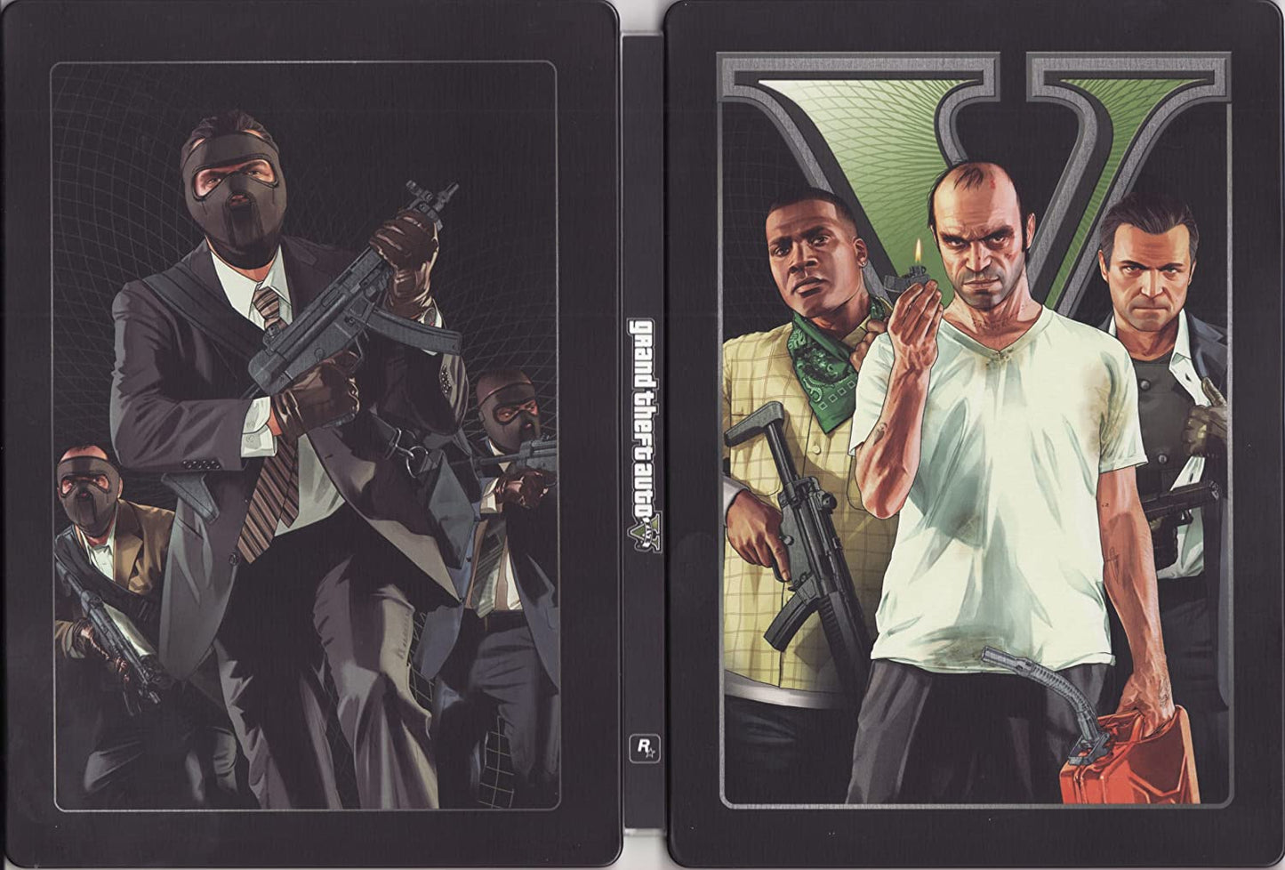 Grand Theft Auto V Collector's Edition Steelbook Case