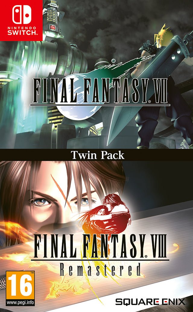 Final Fantasy VII & Final Fantasy VIII Remastered- Twin Pack