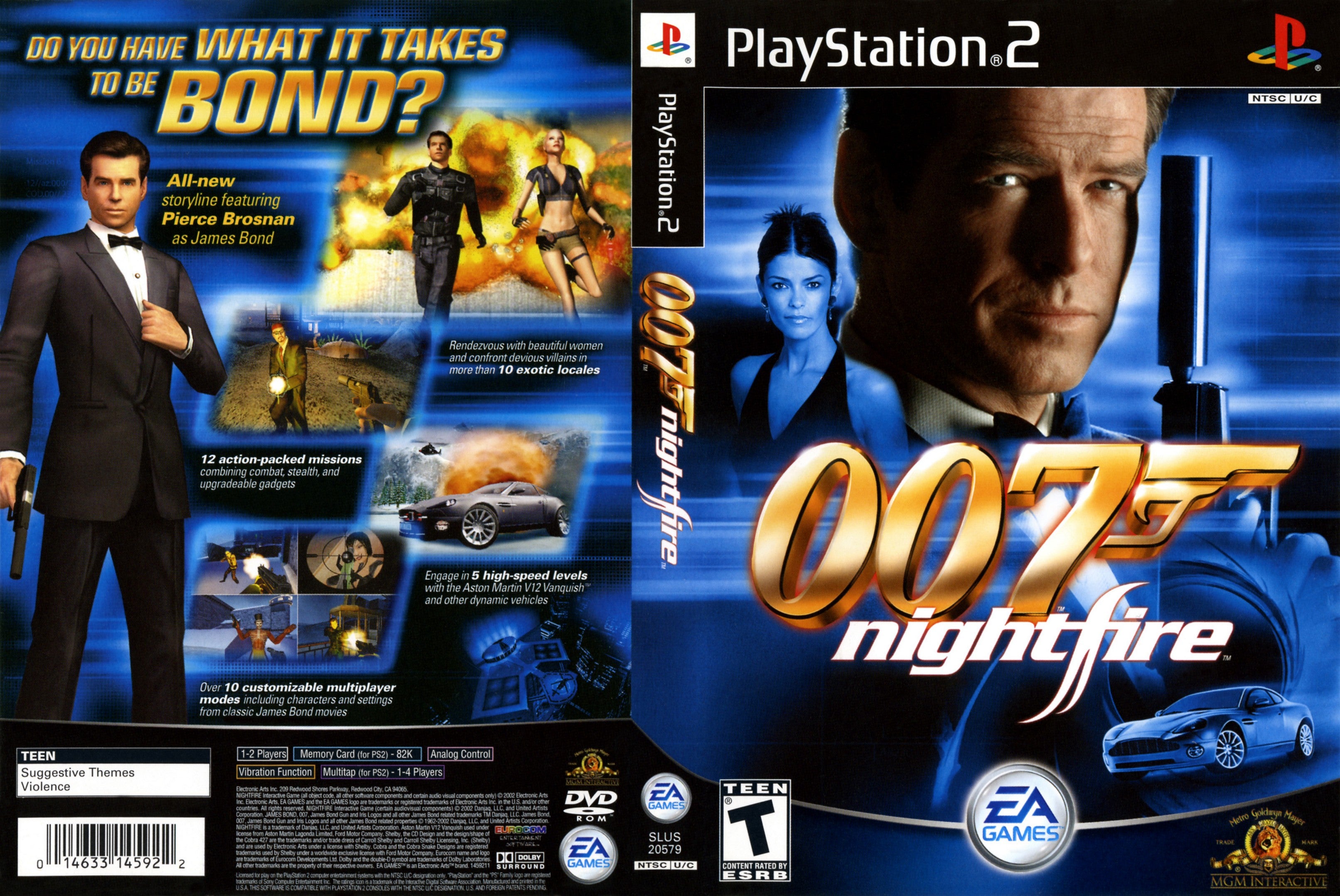 ００７ナイトファイヤ　PS２ソフト Amazon.com: James Bond 007: Nightfire - PlayStation 2