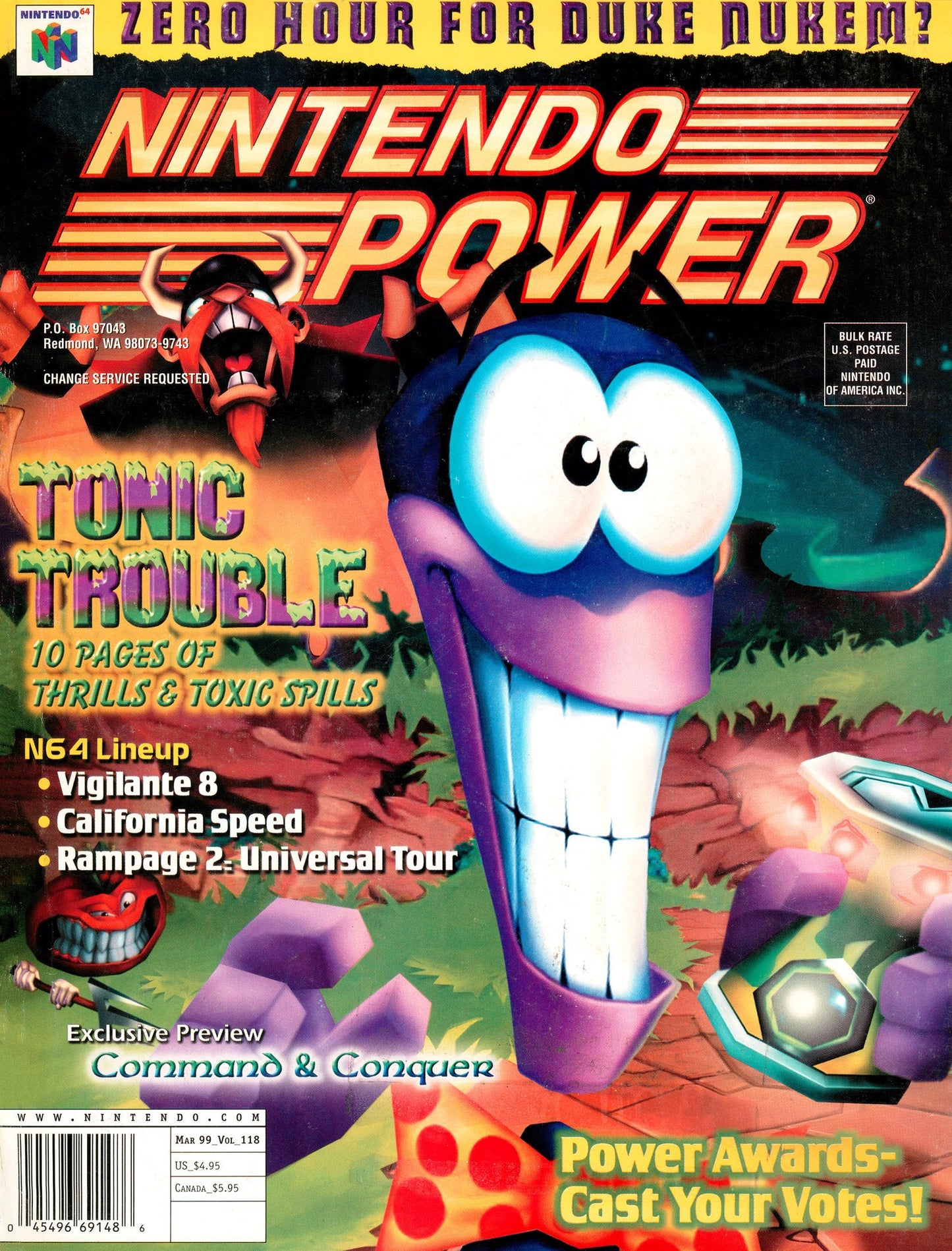 Vol. 118 - Tonic Trouble