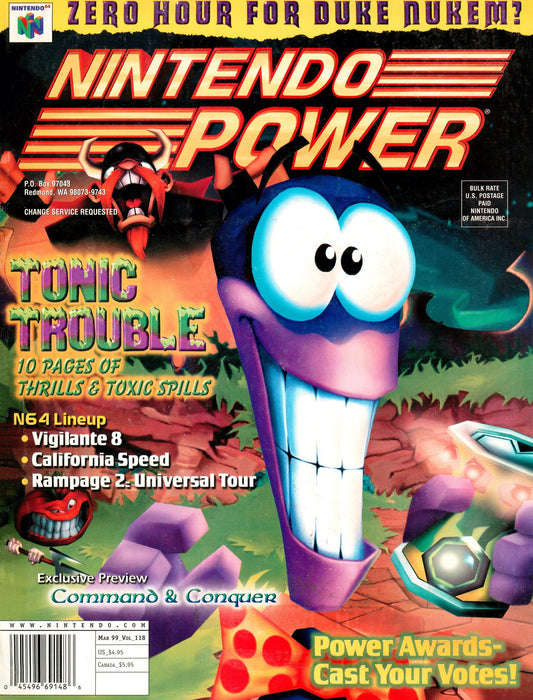 Vol. 118 - Tonic Trouble